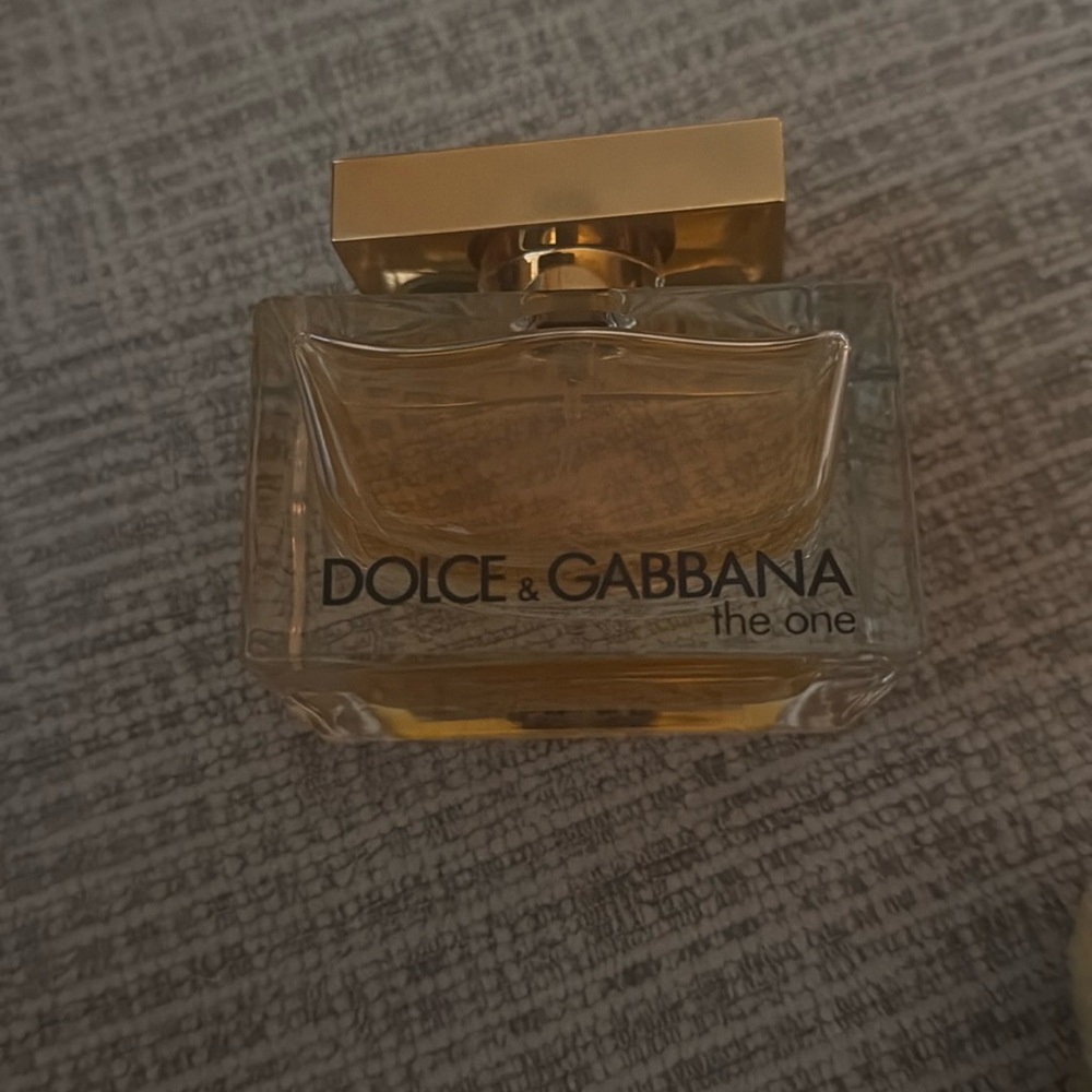 Dolce & Gabbana The One Gold and Clear Bottle